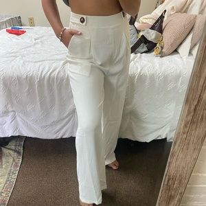 Princess Polly White Trousers NWT